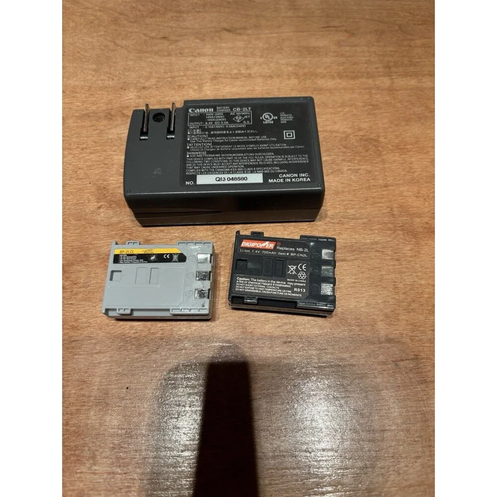 Canon Digital Camera PowerShot S40 4.0MP Silver Tested